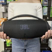 Колонка Блютуз JBL Boombox 3 Большая с подсветкой