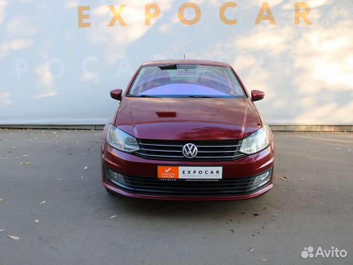 Volkswagen Polo 1.6 AT, 2018, 127 596 км