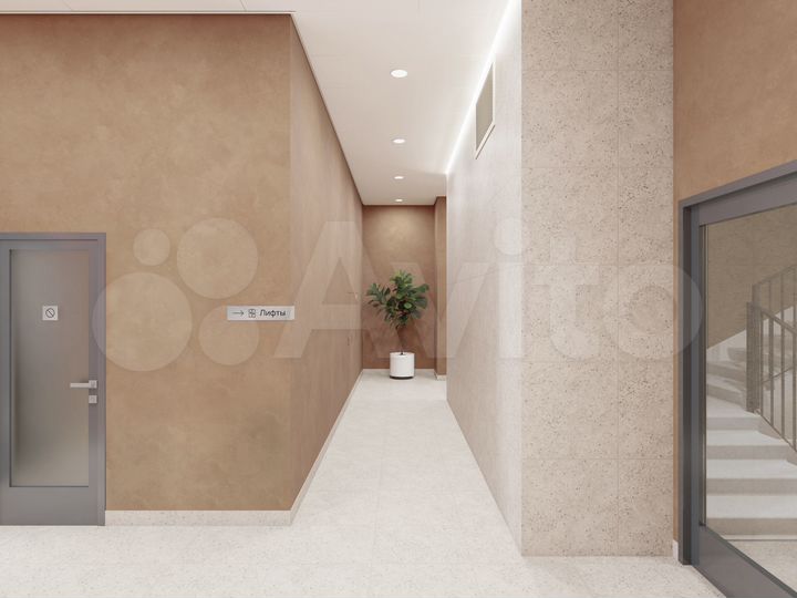 1-к. квартира, 34,2 м², 2/12 эт.