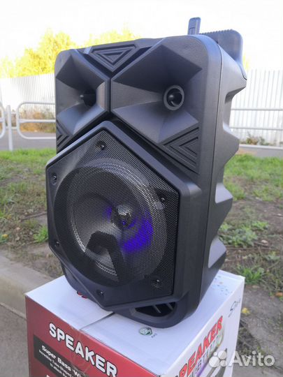 Большая блютуз колонка zqs