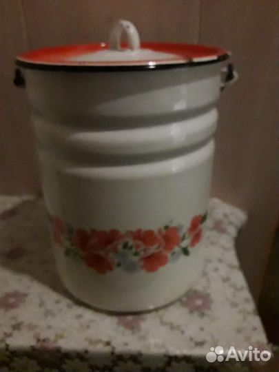 Бидон эмалированный