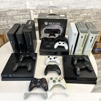 Xbox one s, Ps4, Xbox 360