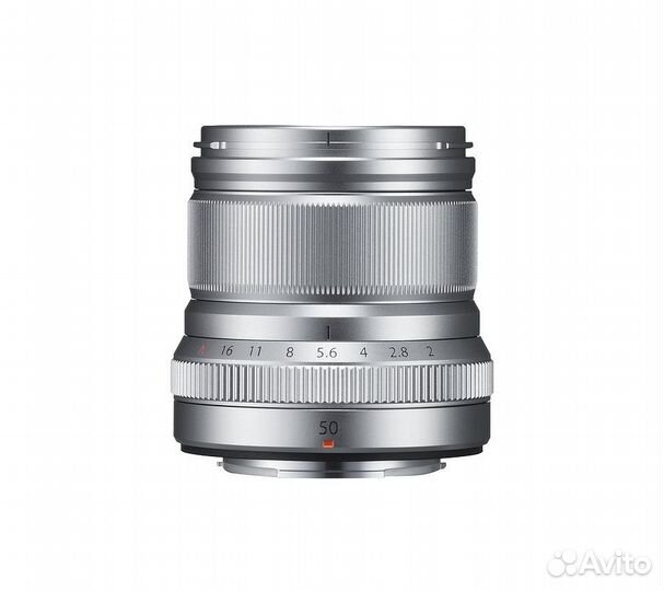 Объектив Fujifilm XF 50mm f/2 R WR серебро