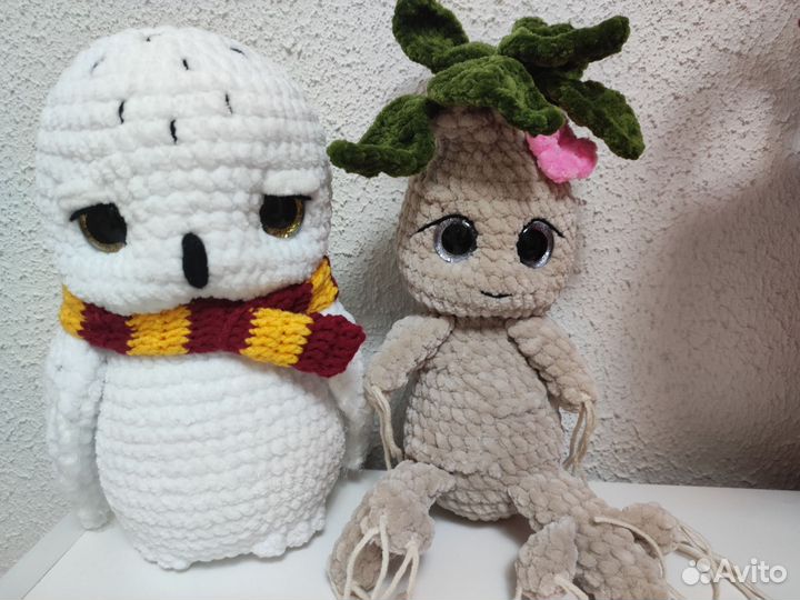 Брелок Золотой снитч,Гарри Поттер.Мандрагора,букля