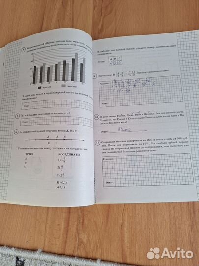 Впр 6 класс математика, русский язык
