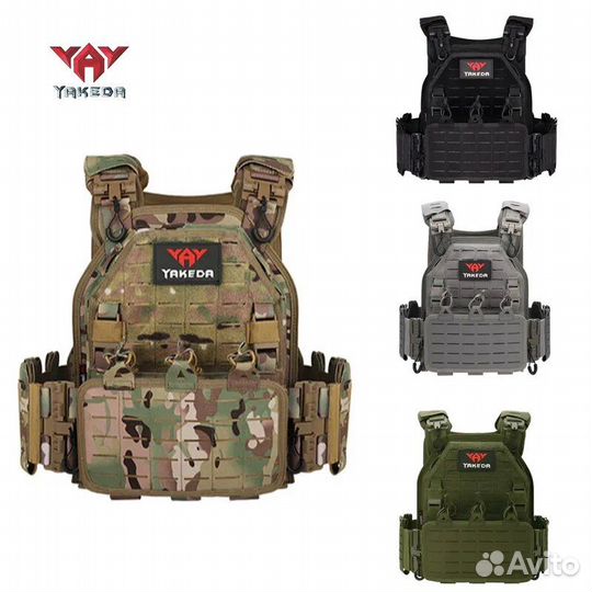 Бронежилет yakeda с плитами