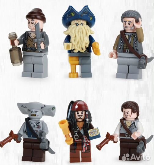 Конструктор Пираты Карибского моря Черная жемчужин