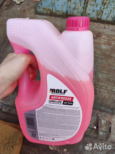 Антифриз rolf красный G12+ оригинал