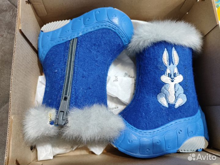 Сапоги детские зимние котофей