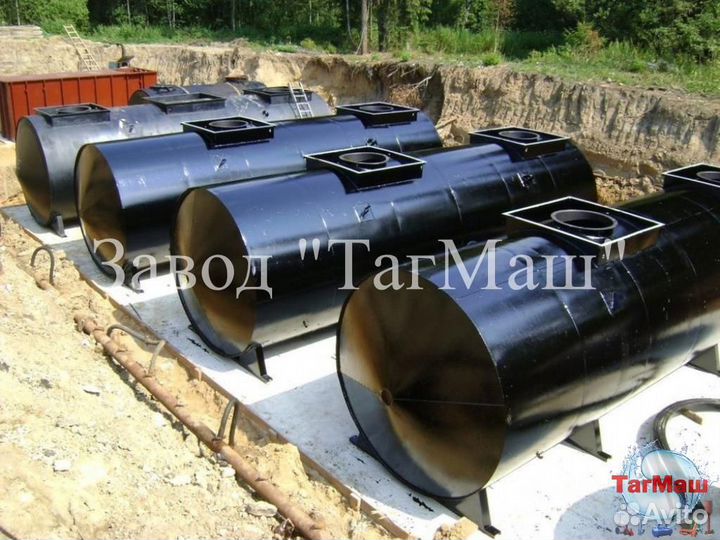 Резервуар, емкость для питьевой и техн. воды 40 м3