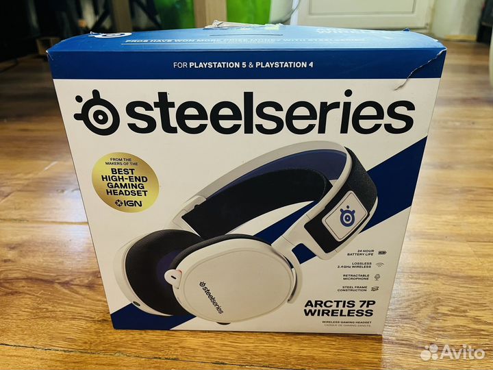 Беспроводные наушники SteelSeries Arctis 7P