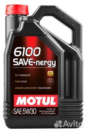 Моторное масло Motul 6100 Save-Nergy 5W-30 4л