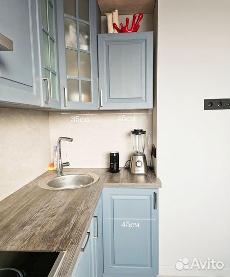 Кухня угловая массив бу