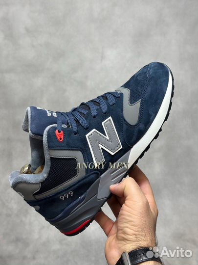 Кроссовки мужские new balance 999 с мехом премиум