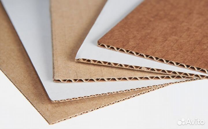 Картон Лист гофрокартон перестил