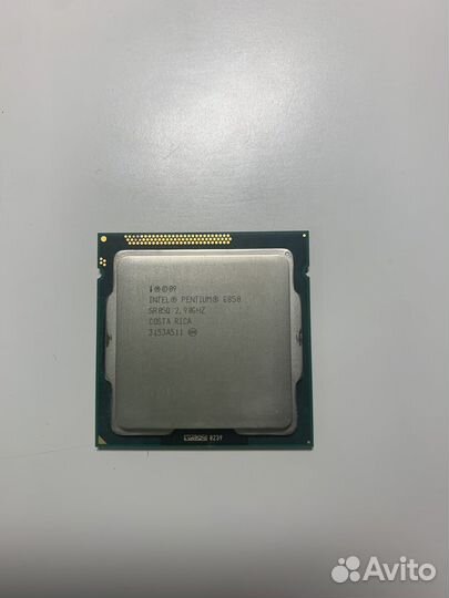 Процессор Pentium G850 на Сокет 1155