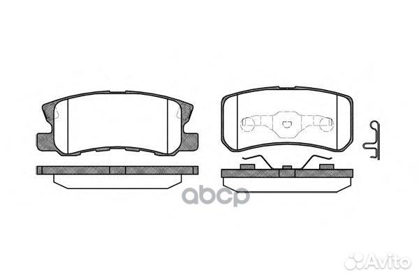 803 02 FDB1604D6106-01 колодки дисковые з Mi