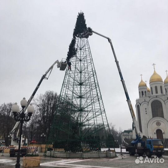 Аренда и услуги телескопического подъёмника, 46 м