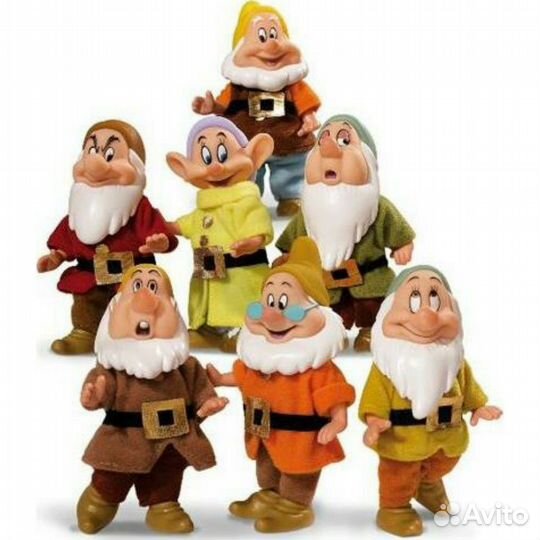 Гномы Disney новые из м/ф Белоснежка