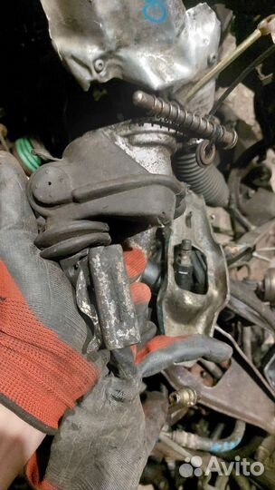 Кронштейн привода сцепления на транспортер т4