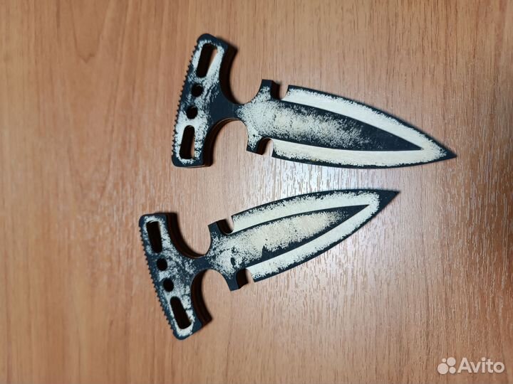 Тычковые ножи 2 шт. на подставке