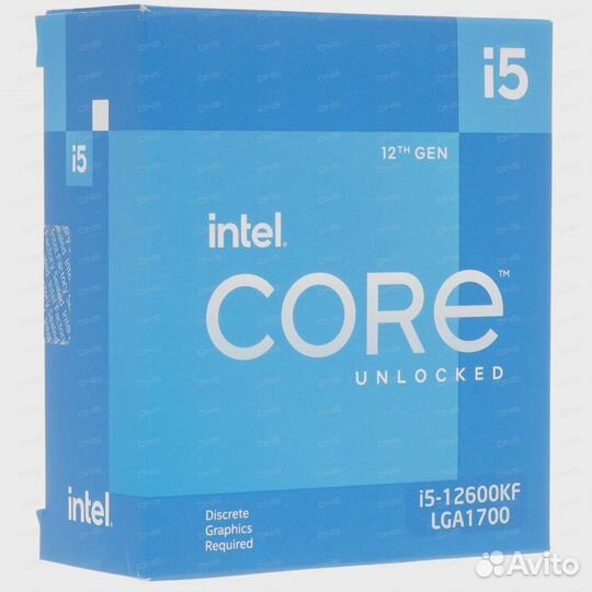 Процессор intel core i5 12600KF BOX ростест
