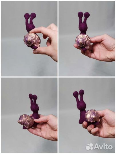 Улитка интерьерная игрушка подарок сувенир