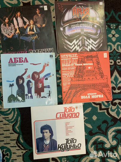 Виниловые пластинки liverpool, abba и другие