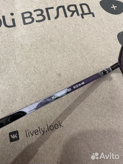 Солнцезащитные очки Alexander McQueen