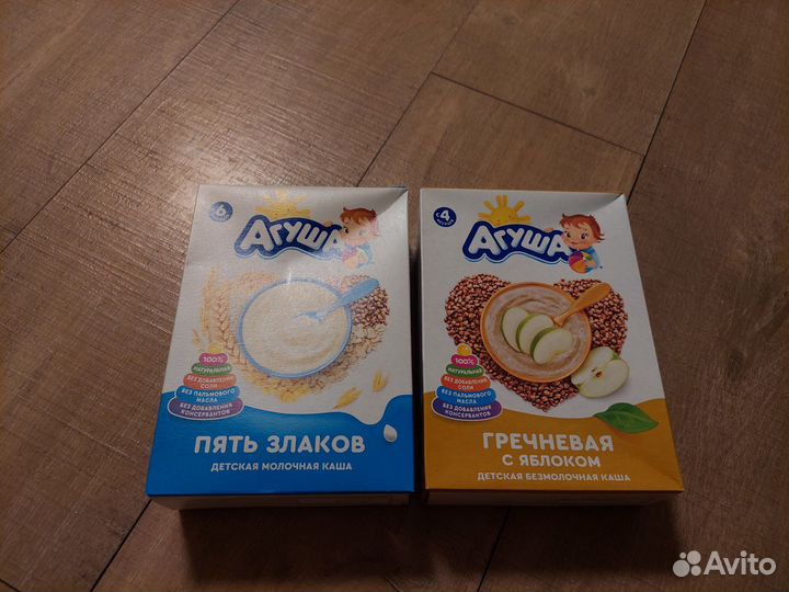 Детская молочная смесь Агуша с 6 месяцев