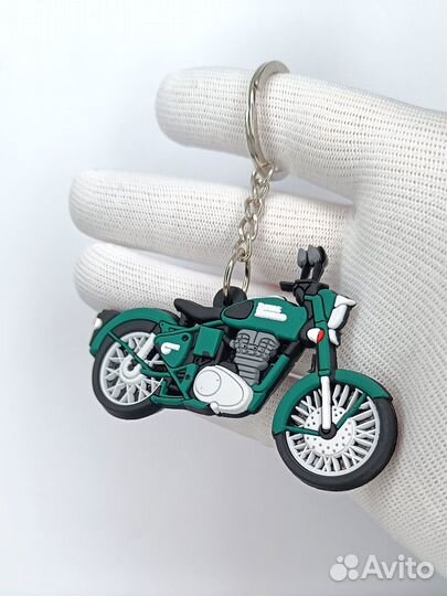 Брелок на ключи Royal Enfield двусторонний