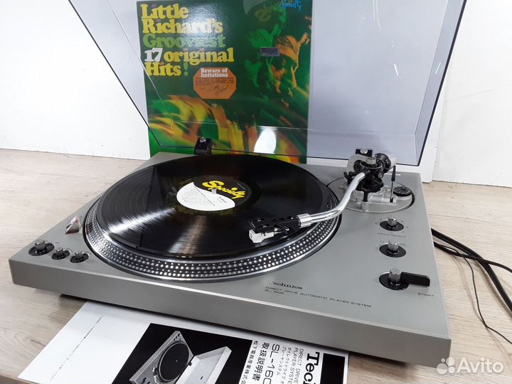 Проигрыватель винила Technics SL-1600 Japan идеал