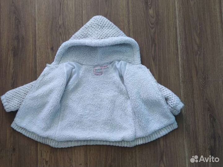Кофта zara для девочки 86 см