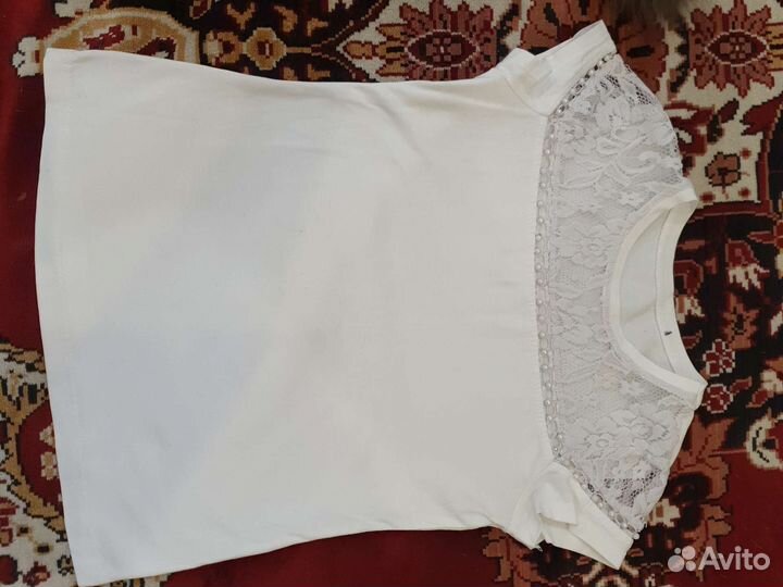 Блузка школьная 134 140