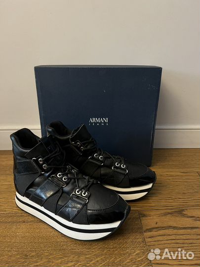 Кроссовки-ботинки Armani Jeans