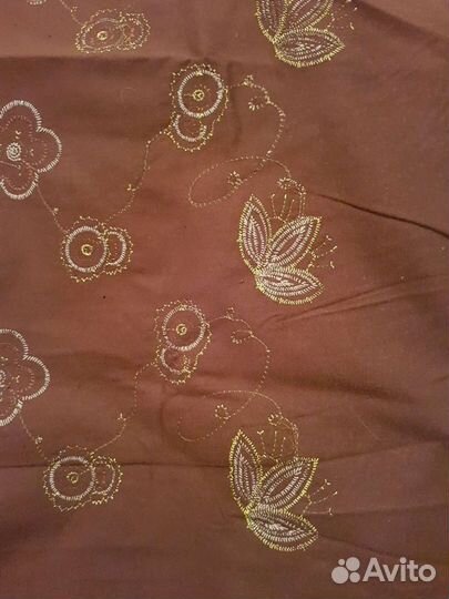 Ткань бархат на хлопковой основе с эластаном