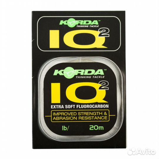 Korda korda Поводковый материал IQ2 Extra Soft 0,32мм