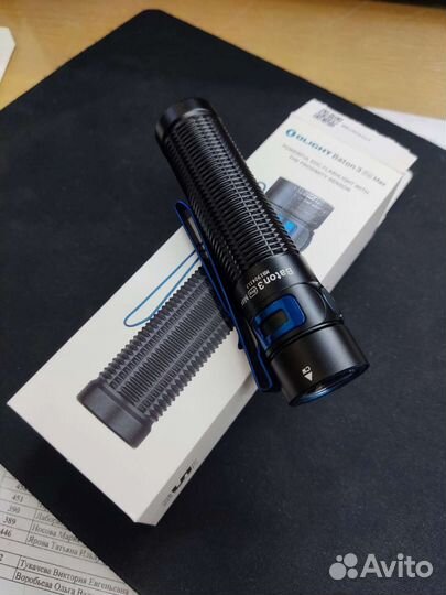 Фонарь Olight Baton 3 Pro Max CW (холодный свет)