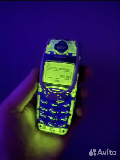 Super Rare Vintage 3310 Clear Crystal Aqua