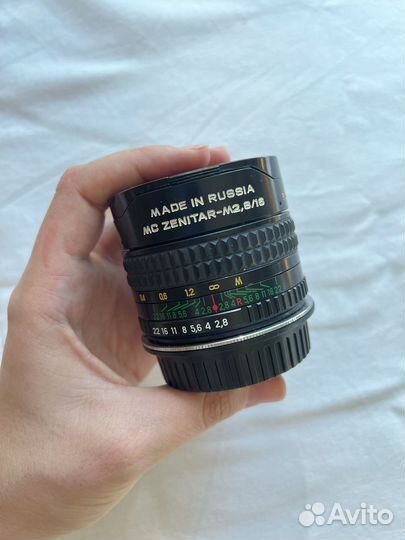Объектив MC Zenitar-M 2.8/16 под Canon