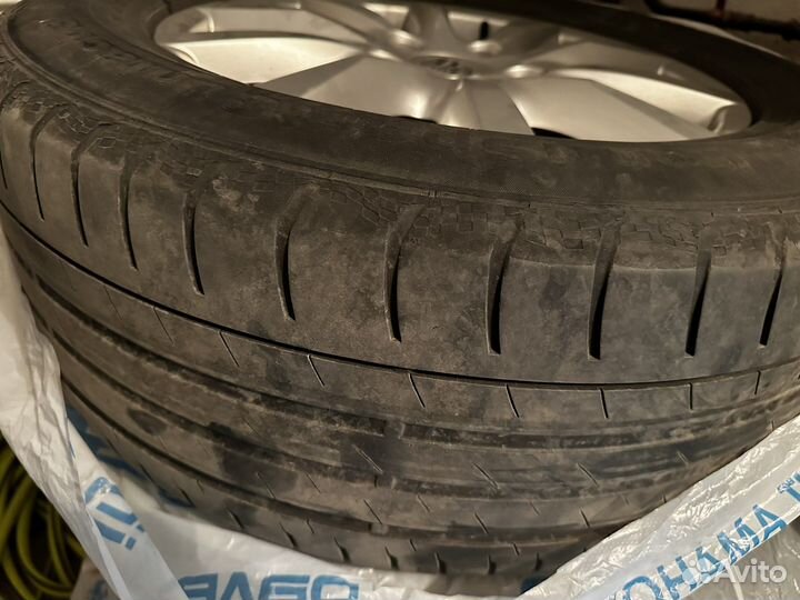 Диски с резиной комплект r18