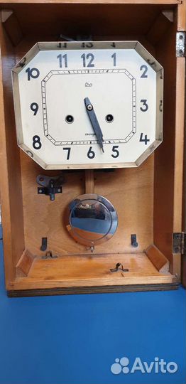 Часы с боем очз Янтарь