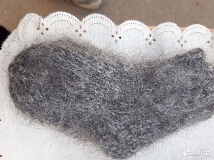 Носки шерстяные детские из козьего пуха