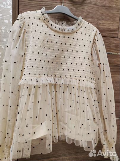 Блузка с брюками (кюлоты) костюм