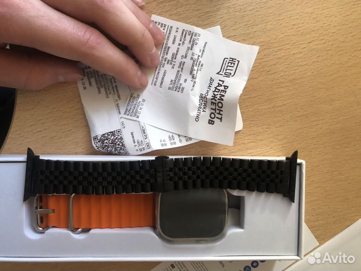 Часы Hoco y12 ultra + ремешок