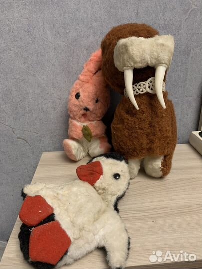 Советские мягкие игрушки
