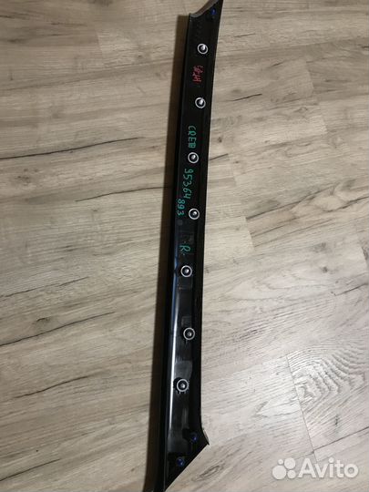 Накладка стойки лобового стекла Правая