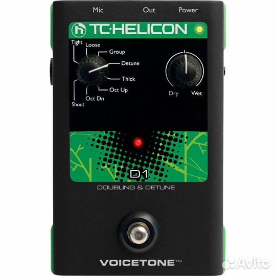Педаль эффекта TC helicon voicetone D1