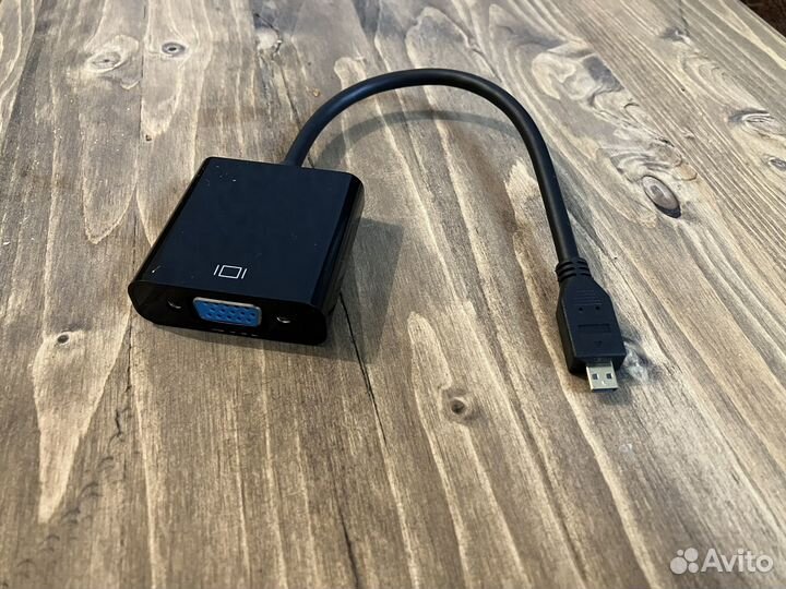 Переходник с Micro-hdmi на VGA для Raspberry Pi