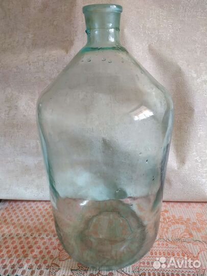 Бутыль стеклянная 20 литров СССР